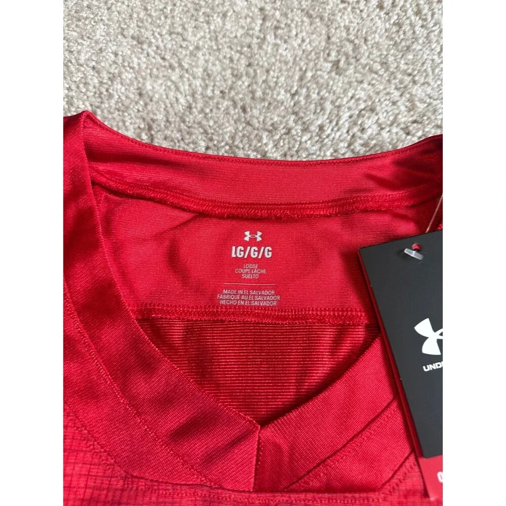 Texas Tech Red Raiders Under Armour NWT Men’s Football Jersey Size Large